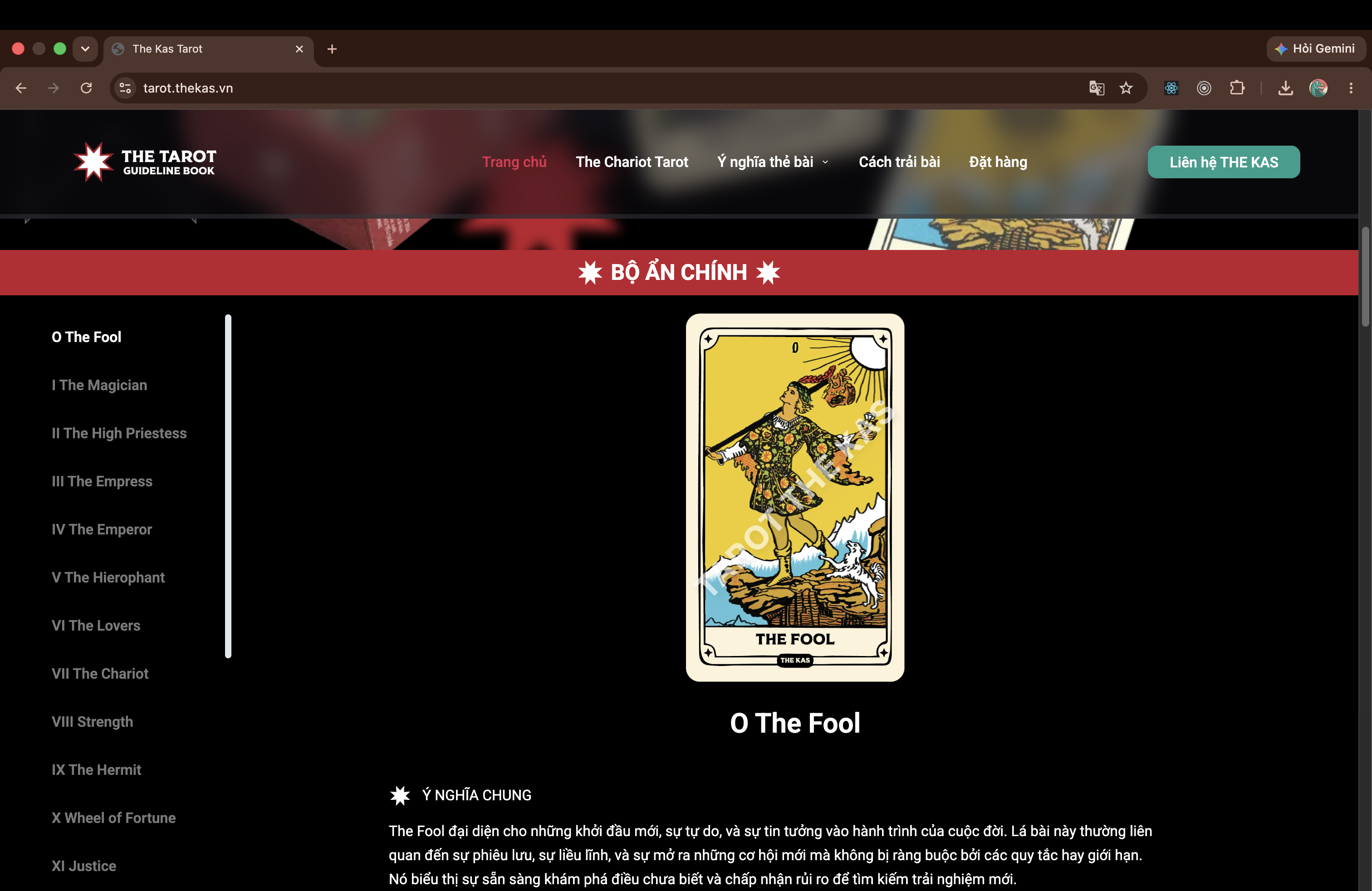 Online Tarot thumbnail image