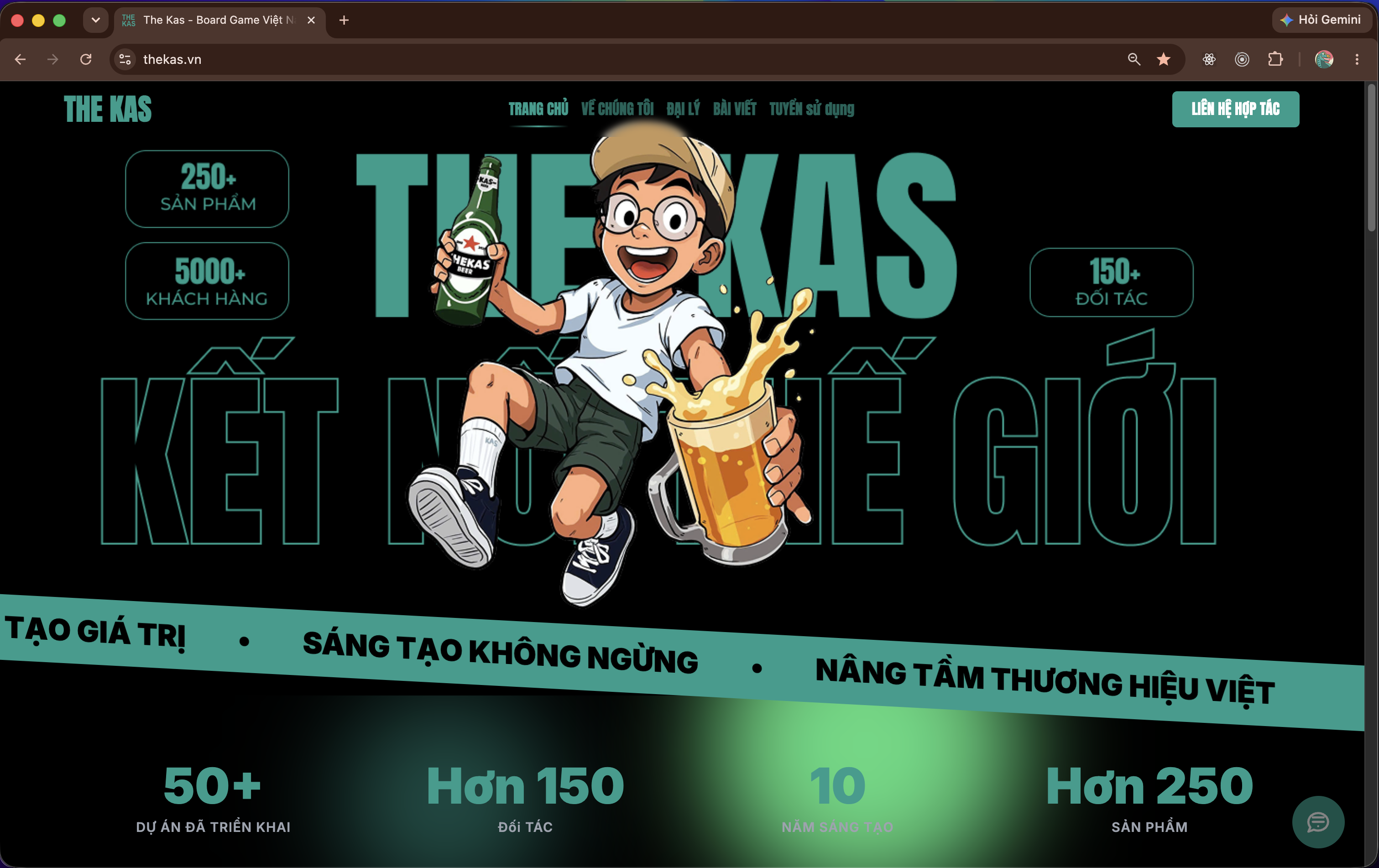 The KAS Website thumbnail image